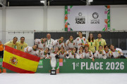 Chevi Guzm&aacute;n y el patinaje art&iacute;stico lideran la cosecha de cinco oros de Espa&ntilde;a en Asunci&oacute;n