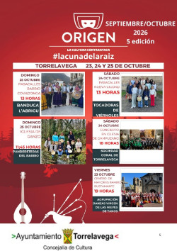 Cinco actuaciones folcl&oacute;ricas cerrar&aacute;n la quinta edici&oacute;n de `Origen. La Cultura Contraataca` en Torrelavega
