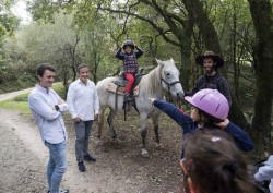 Comienza el programa de dinamización infantil `La Granja Escuela` de Camargo