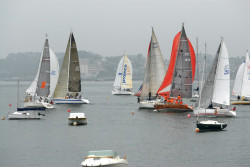 Comienza la Regata para Cruceros y J80, XXIII SAR Don Felipe de Borbón Cantabria Infinita, creada por Toño Gorostegui.Por José Francisco Garcia de Soto