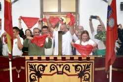 Comienzan las fiestas patronales de Ampuero `Virgen Ni&ntilde;a` con el chupinazo y la lectura del preg&oacute;n