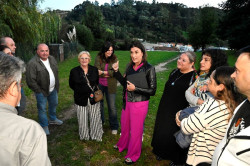 Comienzan las obras de conexión peatonal entre el apeadero de Adarzo y la glorieta de Cardenal Herrera Oria