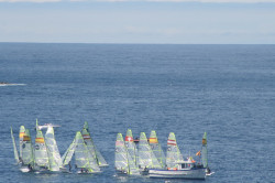 Con la tirada de hoy se ha establecido la flota de 49er que competir&aacute; en la Medal Race del trofeo Organizaci&oacute;n Mundial del Aguacate