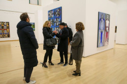 Concluye en la Biblioteca Central la muestra de Roberto Orallo que cierra el Año Cultural dedicado al pintor