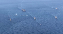 Corea del Sur y EEUU finalizan maniobras navales para "reforzar la disuasión" frente a Contra del Norte