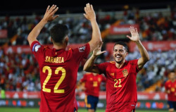 Cr&oacute;nica del Espa&ntilde;a - Georgia, 4-0