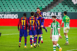 Cr&oacute;nica del Real Betis - FC Barcelona, 2-3
