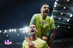 Cr&oacute;nica del Suiza - Espa&ntilde;a, 1-4