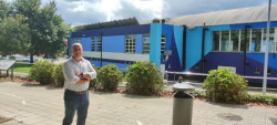 Cs denuncia que la instalci&oacute;n fotovoltaica de la piscina de Torrelavega "lleva 15 a&ntilde;os sin funcionar"
