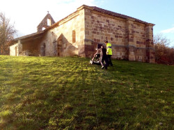 Cultura evaluará la apertura al público del yacimiento de Santa María de Hito, en Valderredible