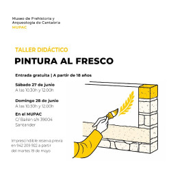 Cultura organiza en el MUPAC un taller sobre pintura al fresco para adultos