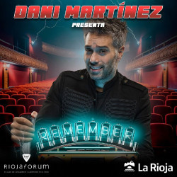 Dani Mart&iacute;nez recala en el Palacio de Festivales con `Remember`, un viaje en el tiempo desde 2050 al presente