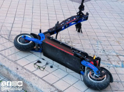 Denunciados en Santander dos conductores de patinetes eléctricos que dieron positivo en alcohol