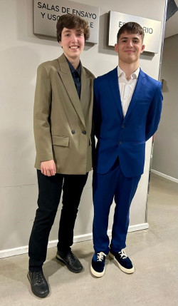 Dos alumnos del Conservatorio Ataúlfo Argenta, reconocidos con el Premio Extraordinario de Música