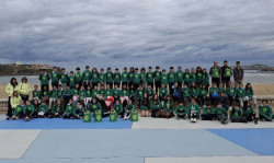 Ecovidrio, Paisaje Limpio y 75 alumnos del CEIP Portus Blendium limpian la playa de la Concha de Suances; ¿y el Ayuntamiento de Suances dónde está?