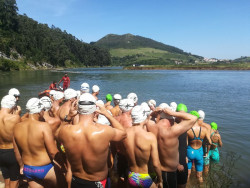 El Ascenso del R&iacute;o Pas cerra este domingo en Oru&ntilde;a el Circuito C&aacute;ntabro de Traves&iacute;as a Nado