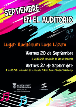 El Auditorio Lucio Lázaro de Torrelavega acogerá dos espectáculos de música y danza