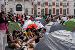 El Ayuntamiento de Madrid acusa a la Delegaci&oacute;n del Gobierno de "dejaci&oacute;n de funciones" por la acampada de Sol