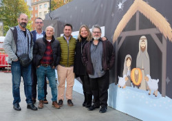 El belén municipal de la Plaza del Ayuntamiento abrirá sus puertas este viernes