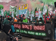 El campo europeo protesta en Estrasburgo para tratar de impedir que el acuerdo de Mercosur salga adelante