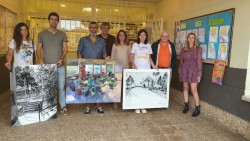 El CEIP Manuel Liaño de Torrelavega celebra su concurso anual de pintura rápida