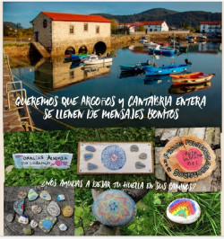 El CEIP Pedro Santiuste de Argo&ntilde;os propone "llenar los caminos" con mensajes para que otros los encuentren