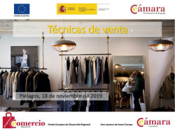 El centro cultural Quijano acoge hoy una jornada sobre técnicas de venta promovida por la Cámara de Comercio