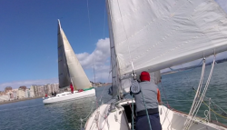El crucero volvi&oacute; a desfilar por la Bah&iacute;a
