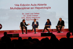 El Dr. Javier Crespo, Jefe del Departamento de Digestivo del HUMV, &nbsp;expone los grandes avances que se han conseguido para detectar casos de Hepatitis C, tratamiento y eliminaci&oacute;n.