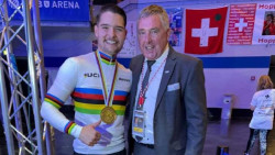 El espa&ntilde;ol Emilio Arellano, campe&oacute;n del mundo de ciclismo art&iacute;stico