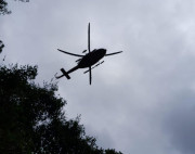 El helic&oacute;ptero de Cantabria recoge a una sevillana de 63 a&ntilde;os con fractura de tobillo en Camale&ntilde;o