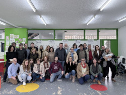 El Hub del Ultreia-Sudoe debate en Cades sobre la experiencia peregrina del Camino Lebaniego