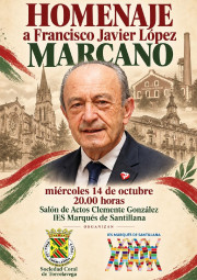 El IES Marqu&eacute;s de Santillana y la Sociedad Coral de Torrelavega rendir&aacute;n homenaje a L&oacute;pez Marcano