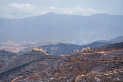 El incendio de Los Gallardos se estanca y ofrece una "perspectiva favorable" para su estabilizaci&oacute;n