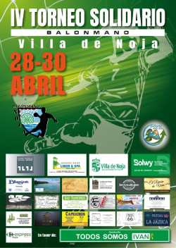 El IV Torneo Solidario Villa de Noja de balonmano reunirá a deportistas de toda España del 28 al 30 d abril