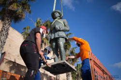 El juzgado rechaza reponer la estatua de Franco en Melilla retirada en 2021 por un gobierno de PSOE y CPM