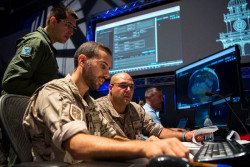 El Mando del Espacio del Ej&eacute;rcito del Aire se consolida: "El reto est&aacute; en vigilar 210 billones de kil&oacute;metros c&uacute;bicos"