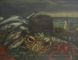 El MAS presta al Ayuntamiento de Murcia la obra `Bodegón con marina` de José Gutiérrez Solana