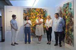 El Museo de Altamira inaugura la exposici&oacute;n `Altamira y el recorrido de los granos de polen` de Lin Calle