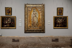 El Museo del Prado recibe en depósito una obra de enconchado de la Virgen de Guadalupe