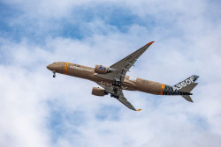 El nuevo avi&oacute;n de carga Airbus A350F completa con &eacute;xito su primer vuelo de prueba