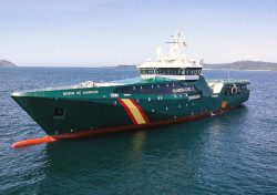 El nuevo buque oceánico de la Guardia Civil realizará escala en Santander y se podrá visitar este martes