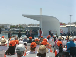 El obispo de Canarias, en Arguinegu&iacute;n: "La dignidad humana es anterior a cualquier legislaci&oacute;n"