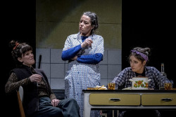 El Palacio de Festivales acoge este jueves el estreno de la obra `25 vacas`, ambientada en la Cantabria rural