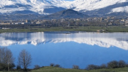 El pantano del Ebro  baja al 73,4% de su capacidad