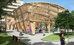 El parque Manuel Barqu&iacute;n de Torrelavega acoge una demostraci&oacute;n de maquinaria de jardiner&iacute;a