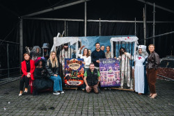 El pasaje del terror de Halloween se instalar&aacute; en la Plaza Alfonso XIII por la acampada