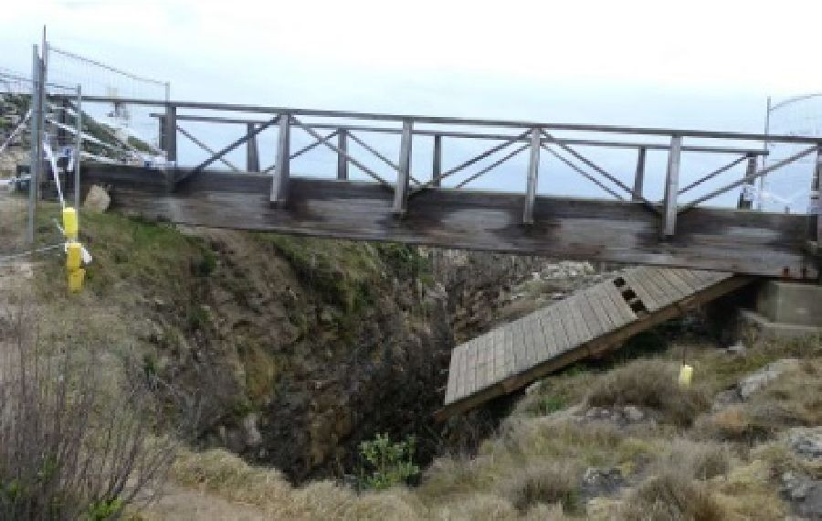 El perito del dise&ntilde;ador de la pasarela de El Bocal atribuye los c&aacute;lculos y el mantenimiento a Costas