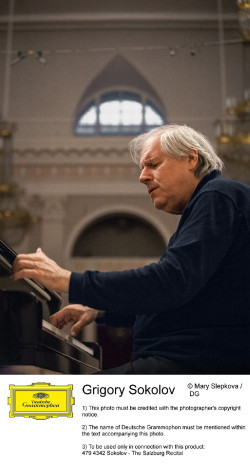 El pianista Grigory Sokolov ofrece hoy en el Palacio un recital de Purcell y Mozart