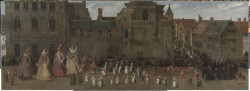 El Prado exhibe por primera vez `La procesi&oacute;n de gigantes en Bruselas el 31 de mayo de 1615` tras la compra de Cultura